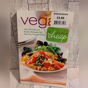 Vegan on the Cheap Cookbook by Robin Robertson - White Cover